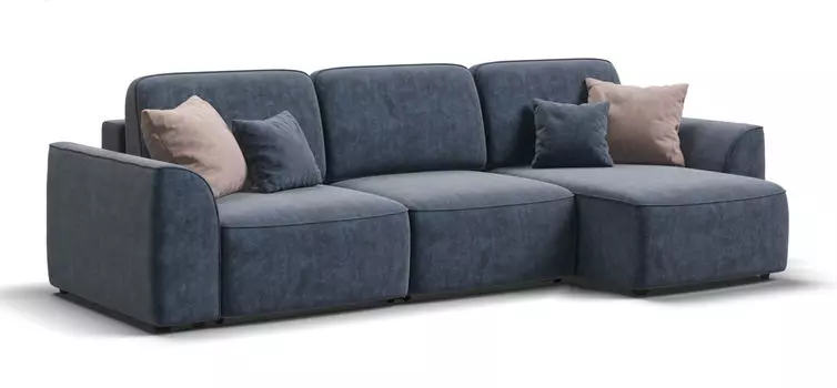 Угловой диван KING SE Велюр Royal топаз NEW