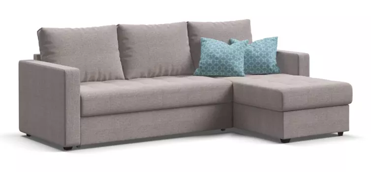 Угловой диван Кёльн рогожка Malmo бежевый