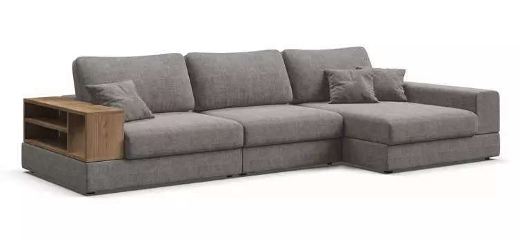 Угловой диван-кровать BOSS MODOOL XL шенилл IQ бежевый