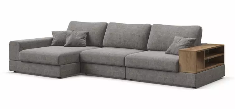 Угловой диван-кровать BOSS MODOOL XL шенилл IQ бежевый