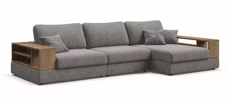 Угловой диван-кровать BOSS MODOOL XL шенилл IQ бежевый