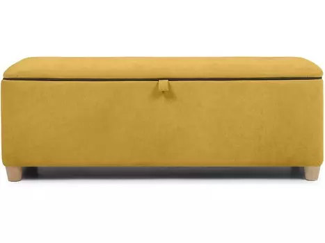 Банкетка Эдин Velvet Mustard