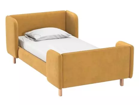 Детская кровать Анджи 80 Velvet Yellow