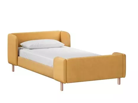 Детская кровать Анджи 90 Velvet Yellow