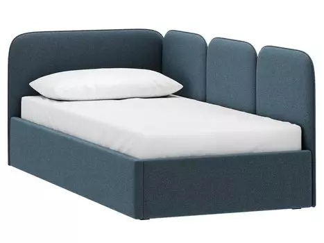 Детская кровать Имми 90 Textile Blue