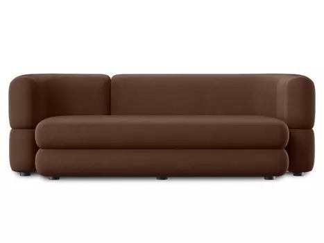 Диван прямой Brera Velour Cinnamon