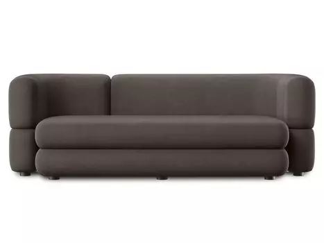 Диван прямой Brera Velour Stone
