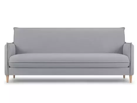 Диван прямой Дара Velvet Silver