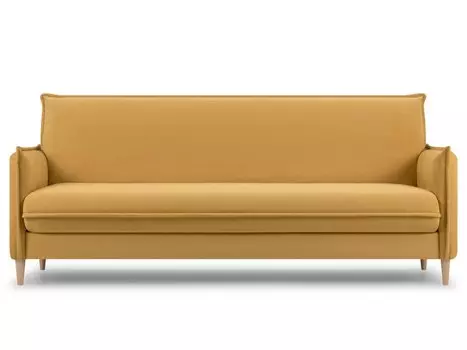 Диван прямой Дара Velvet Yellow