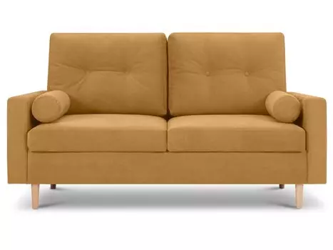 Диван прямой Динс Мини Velvet Yellow