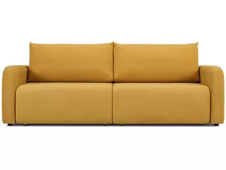 Диван прямой Картос Velvet Yellow