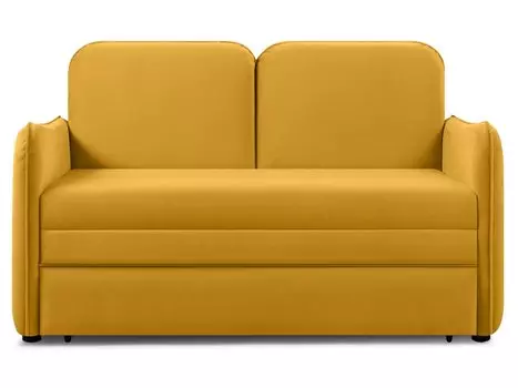 Диван прямой Кейсес Velvet Yellow
