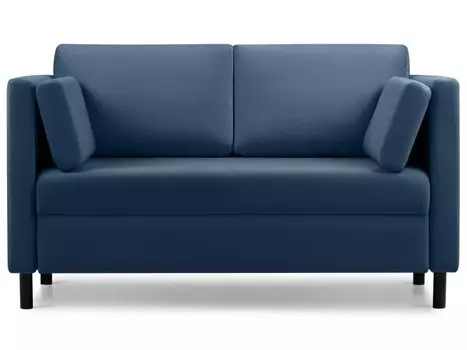 Диван Кела Мини Velvet Navy Blue