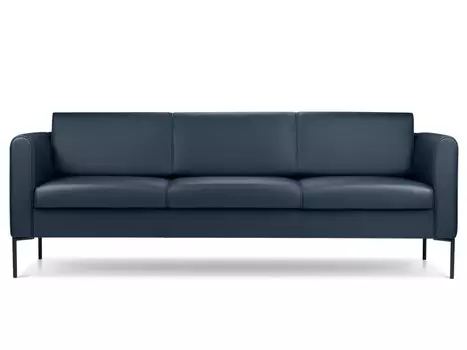 Диван прямой Кинси-3 Land Navy Blue