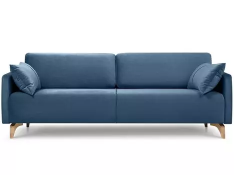 Диван прямой Льери Barhat Blue