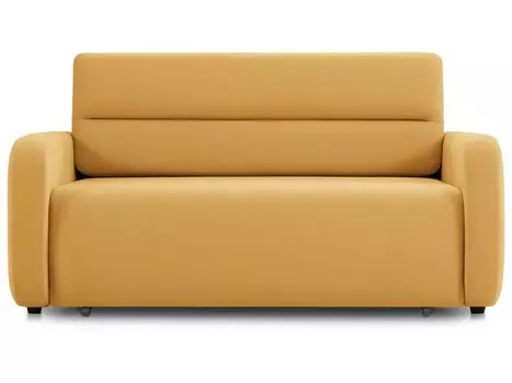 Диван прямой Лесли Velvet Yellow
