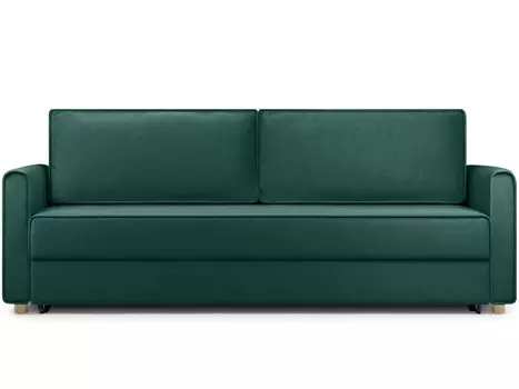 Диван прямой Лилле Velvet Emerald