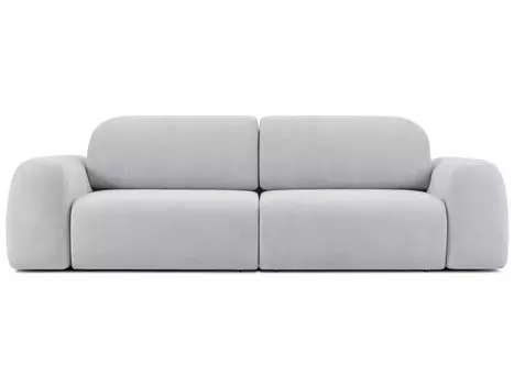 Диван Лилт Bucle Silver