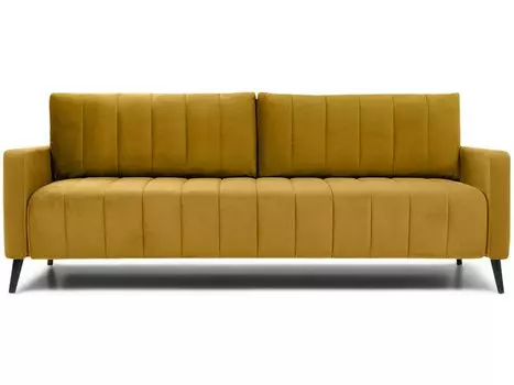 Диван прямой Маркфул Velvet Yellow