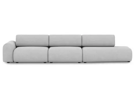 Диван модульный Маиль-2 Textile Silver