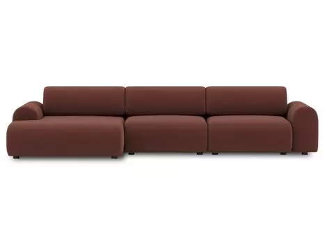 Диван модульный Маиль-3 Textile Marsala