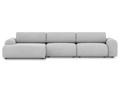 Диван модульный Маиль-3 Textile Silver