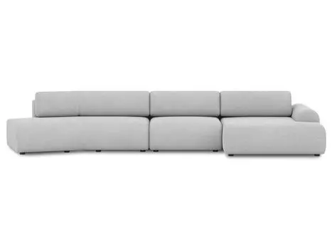 Диван модульный Маиль-4 Textile Silver