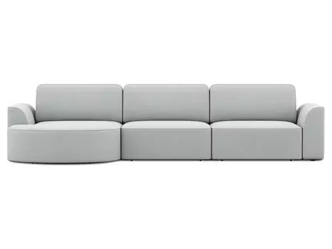 Диван модульный Спейс-М 2 Lazy Silver