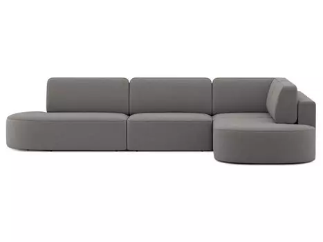 Диван модульный Спейс-М 3 Velvet Grey