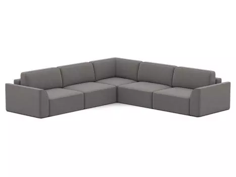 Диван модульный Спейс-М 4 Velvet Grey