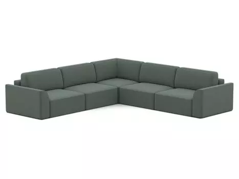 Диван модульный Спейс-М 4 Velvet Olive