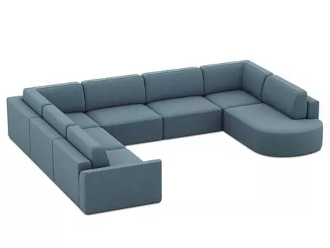 Диван модульный Спейс-М 6 Lazy Midnight