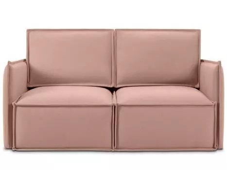 Диван прямой Ольен Мини Textile Pink