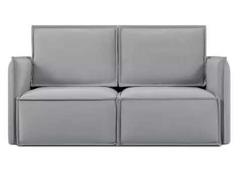 Диван прямой Ольен Мини Velvet Silver