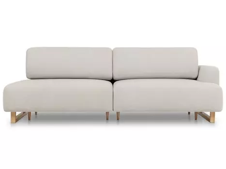 Диван прямой Онте Bucle White