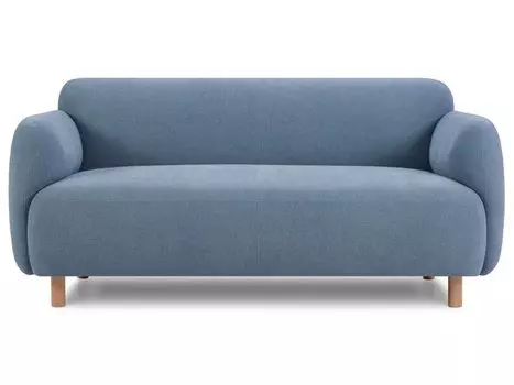 Диван прямой Пайпел Bucle Blue