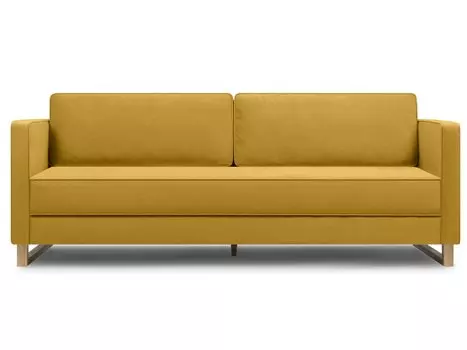 Диван прямой Данста Velvet Yellow