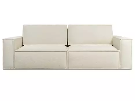 Диван прямой Эби Bucle Milk