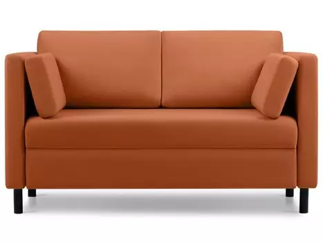 Диван прямой Кела Мини Velvet Ginger