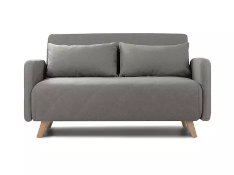 Диван прямой Кускен Velvet Grafit