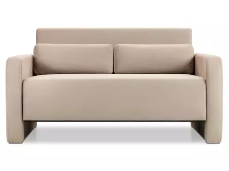 Диван прямой Ланер-Мини 140 Velvet Coffe