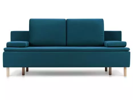 Диван прямой Линс Velvet Navy Blue