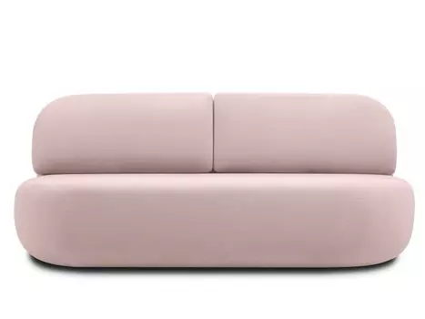 Диван прямой Мелоу Velvet Pink