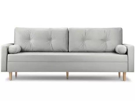 Диван прямой Нумо Velvet Silver