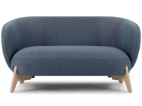 Диван прямой Тилар Textile Blue