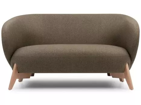 Диван прямой Тилар Textile Coffee