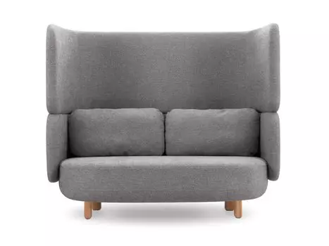 Диван прямой Тут Рядом Космос Графитовый