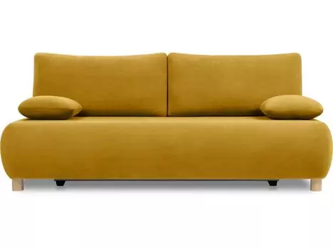 Диван прямой Рейли Velvet Yellow