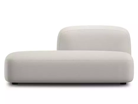 Диван прямой Риббл-7 Bucle White