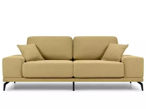 Диван прямой Рон Textile Yellow